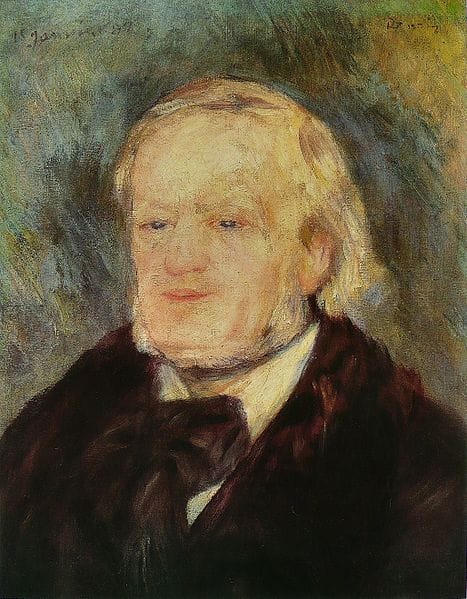 August-Pierre Renoir. Richard Wagner. 1882.